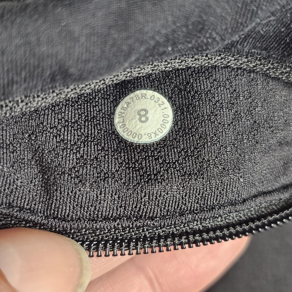 Lululemon Pace Rival Black Tennis Golf Pickleball Skort Skirt Size 8 Activewear - Picture 6 of 10